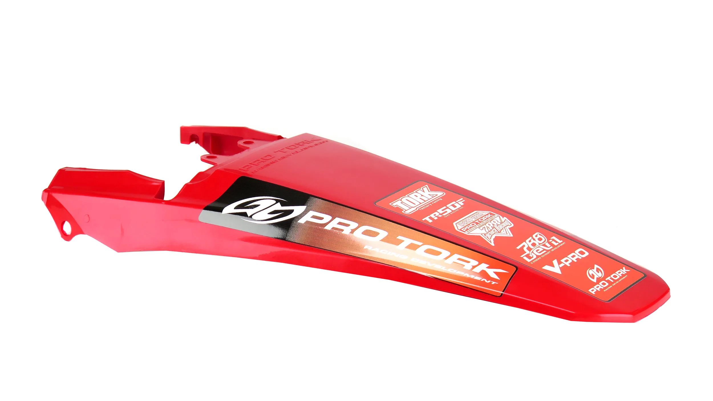 Guardabarro Trasero Universal Pro Tork Tornado Rojo Phantom