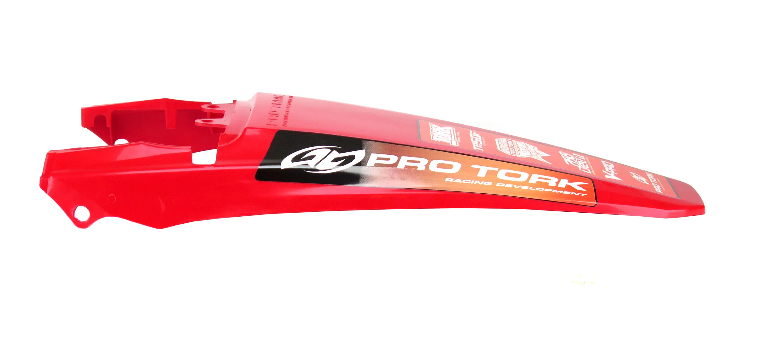 Guardabarro Trasero Universal Pro Tork Tornado Rojo Phantom