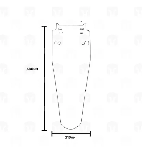 Colin Universal Pro Tork Mx2 Azul Phantom
