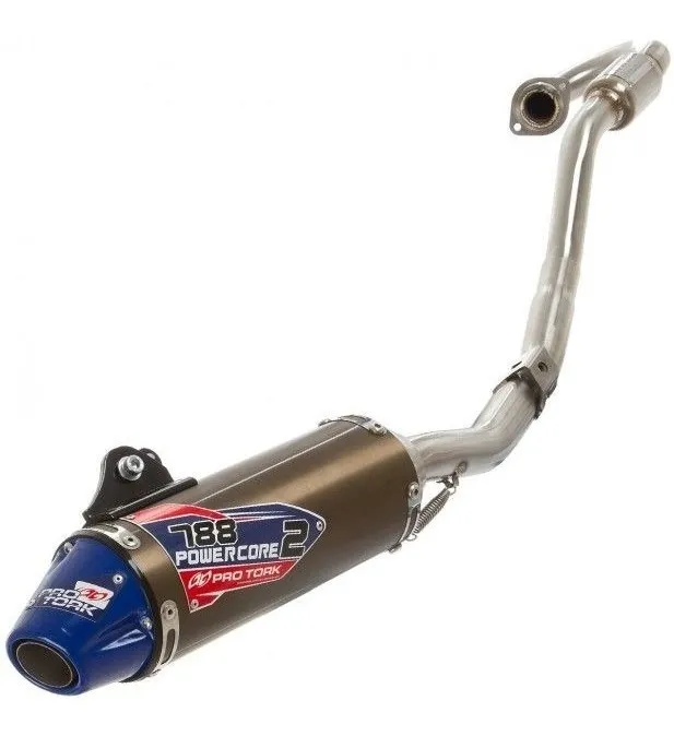 Escape Pro Tork Powercore 2 con curva Ttr 230 Phantom Motos