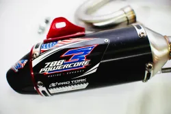 Escape Pro Tork Powercore 3 Con Curva Tornado 250 Negro