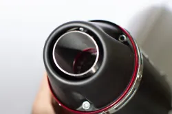 Escape Pro Tork Powercore 3 Con Curva Tornado 250 Negro