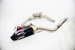 Escape Pro Tork Powercore 3 Con Curva Tornado 250 Negro