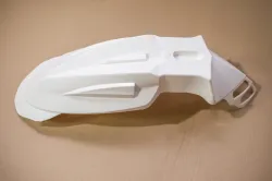 Guardabarro Delantero Motard Pro Tork Blanco