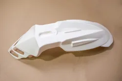 Guardabarro Delantero Motard Pro Tork Blanco