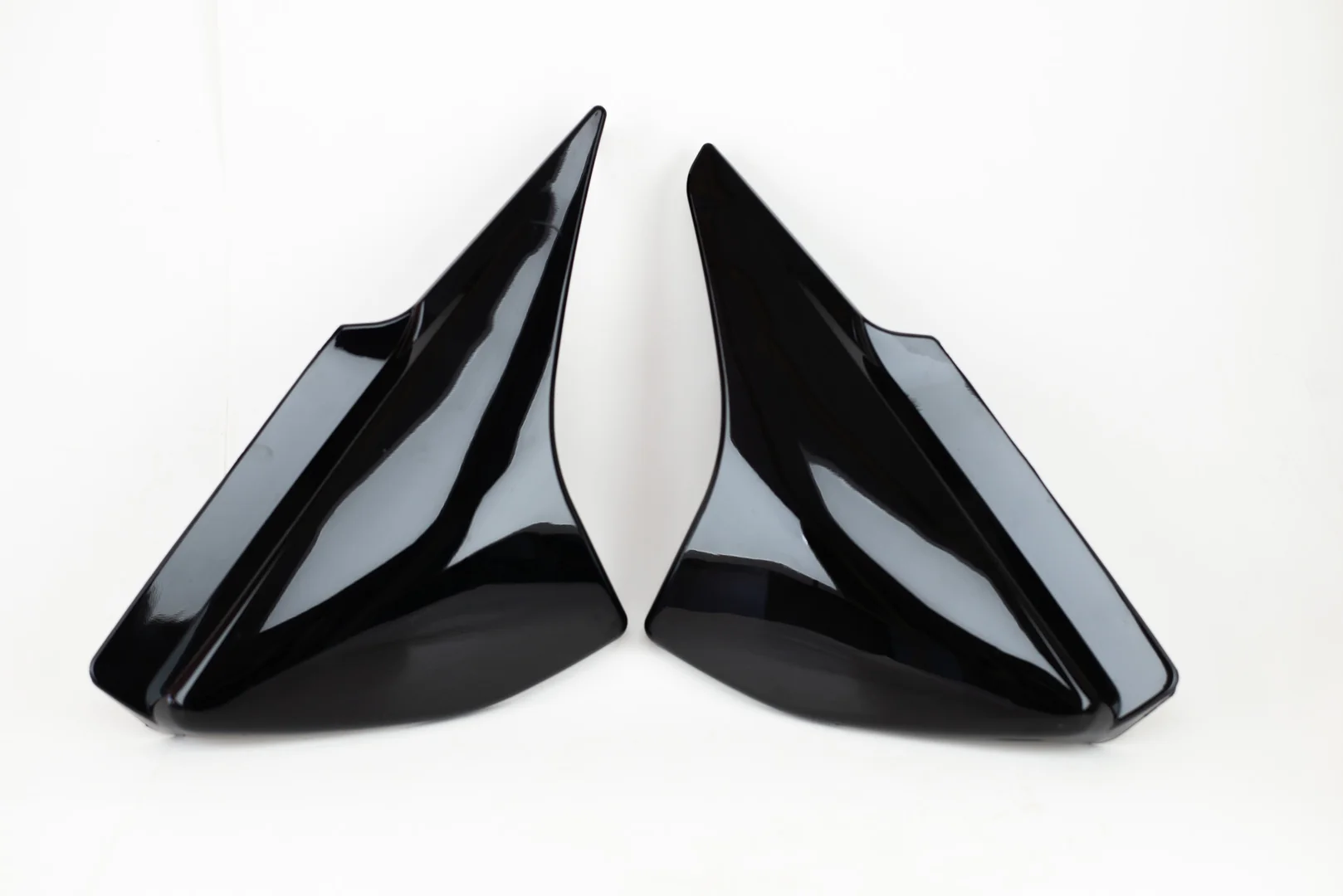 Juego Cachas Laterales Pro Tork Motomel S2 Negro