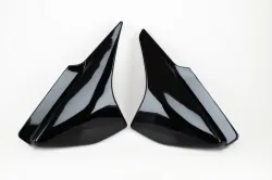 Juego Cachas Laterales Pro Tork Motomel S2 Negro