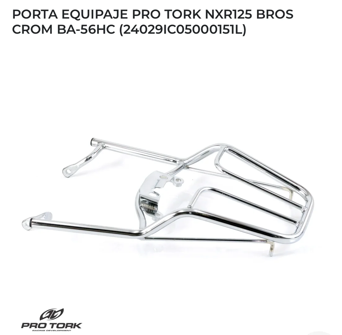 Porta Equipaje Pro Tork Nxr 125 Bros Cromado
