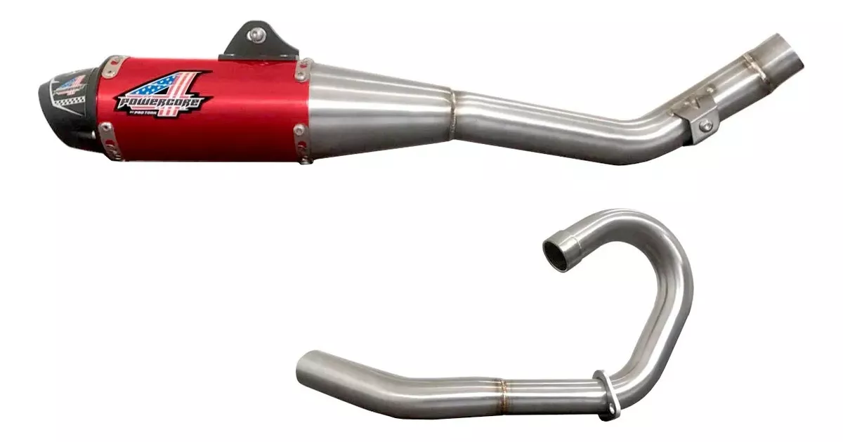 Escape Pro Tork Powercore 4 Tornado 250 Rojo Phantom Motos