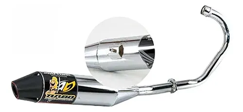 Escape Pro Tork Turbo Titan 150 04-08 Ks 602hc Phantom Motos