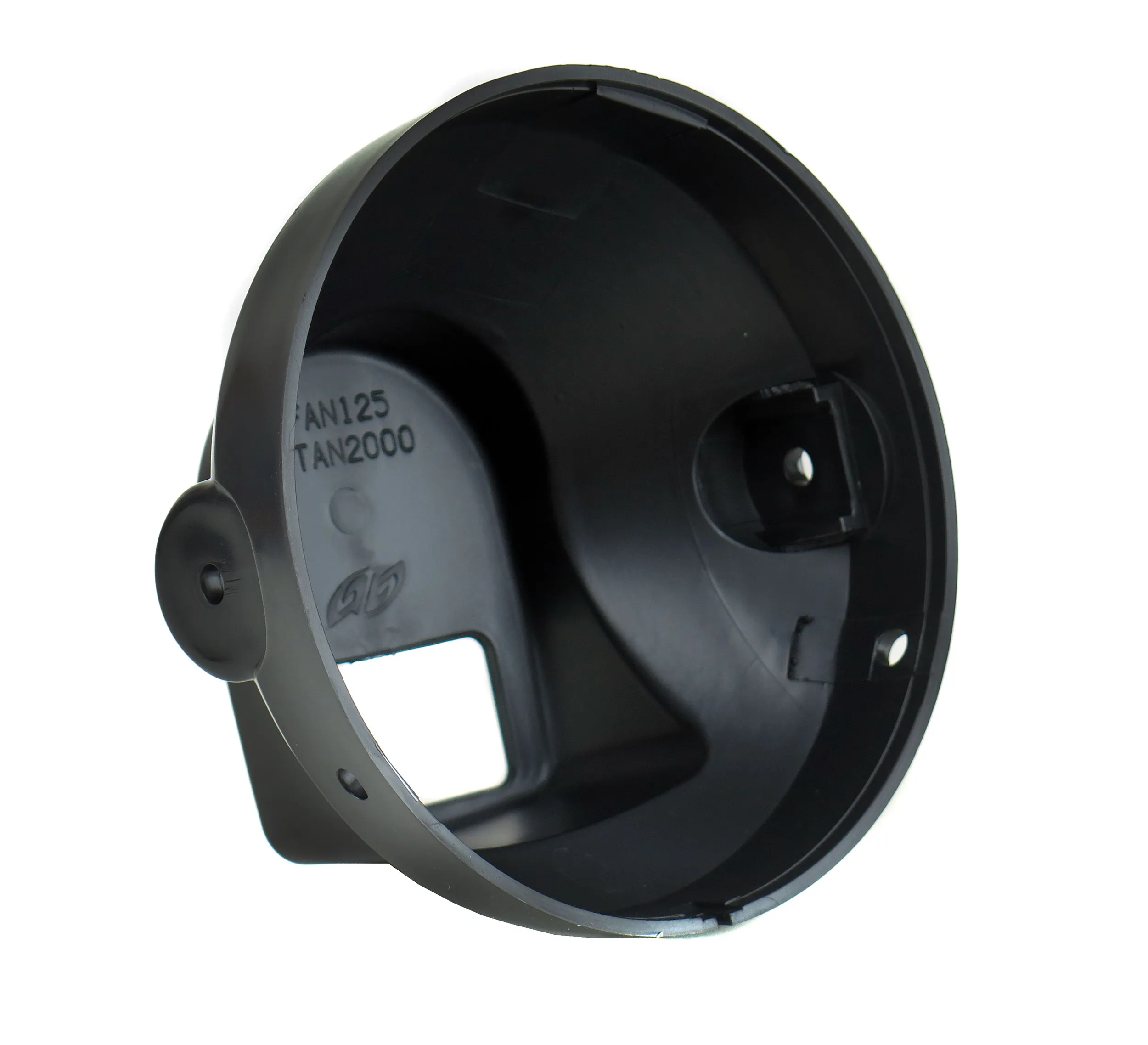 Carcaza Farol Delantero Pro Tork Titan 125 Negro Phantom