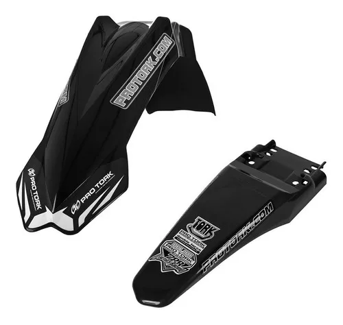 Kit Guardabarro Pro Tork Mx2 Nxr 125 Bros Negro Phantom Moto