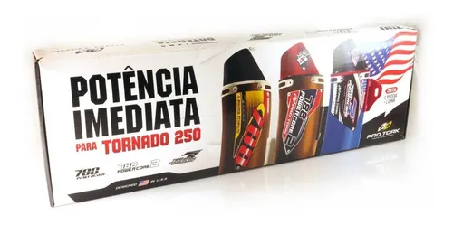 Escape Pro Tork Powercore 3 Con Curva Tornado 250 Phantom