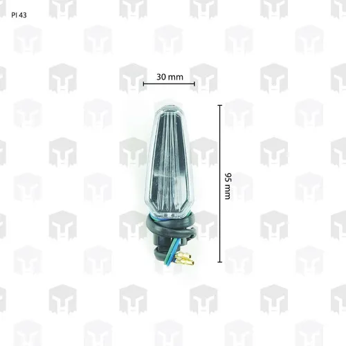 Juego Faros Giro Protork Mini Speed Univ. Cristal Phantom