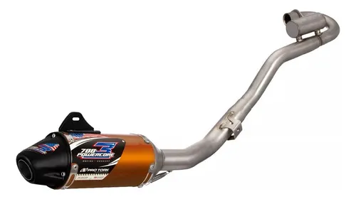 Escape Pro Tork Powercore 3 Con Curva Crf 230 Dorado Phantom