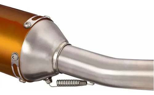 Escape Pro Tork Powercore 3 Con Curva Crf 230 Dorado Phantom