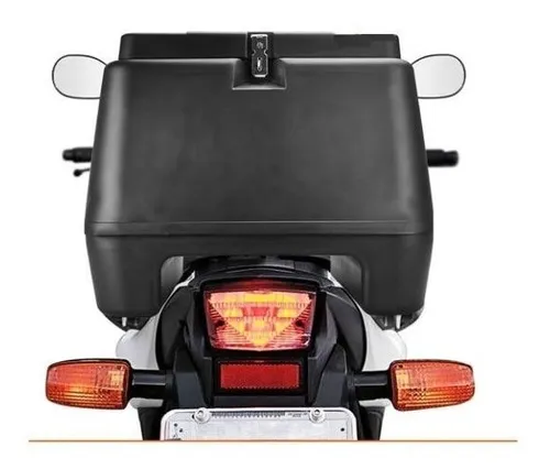 Baúl Pro Tork 80 Litros Negro Phantom Motos