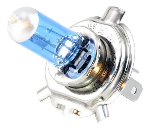 Lampara Wega Blue H4 12v 35w Titan 125/150 Phantom Motos