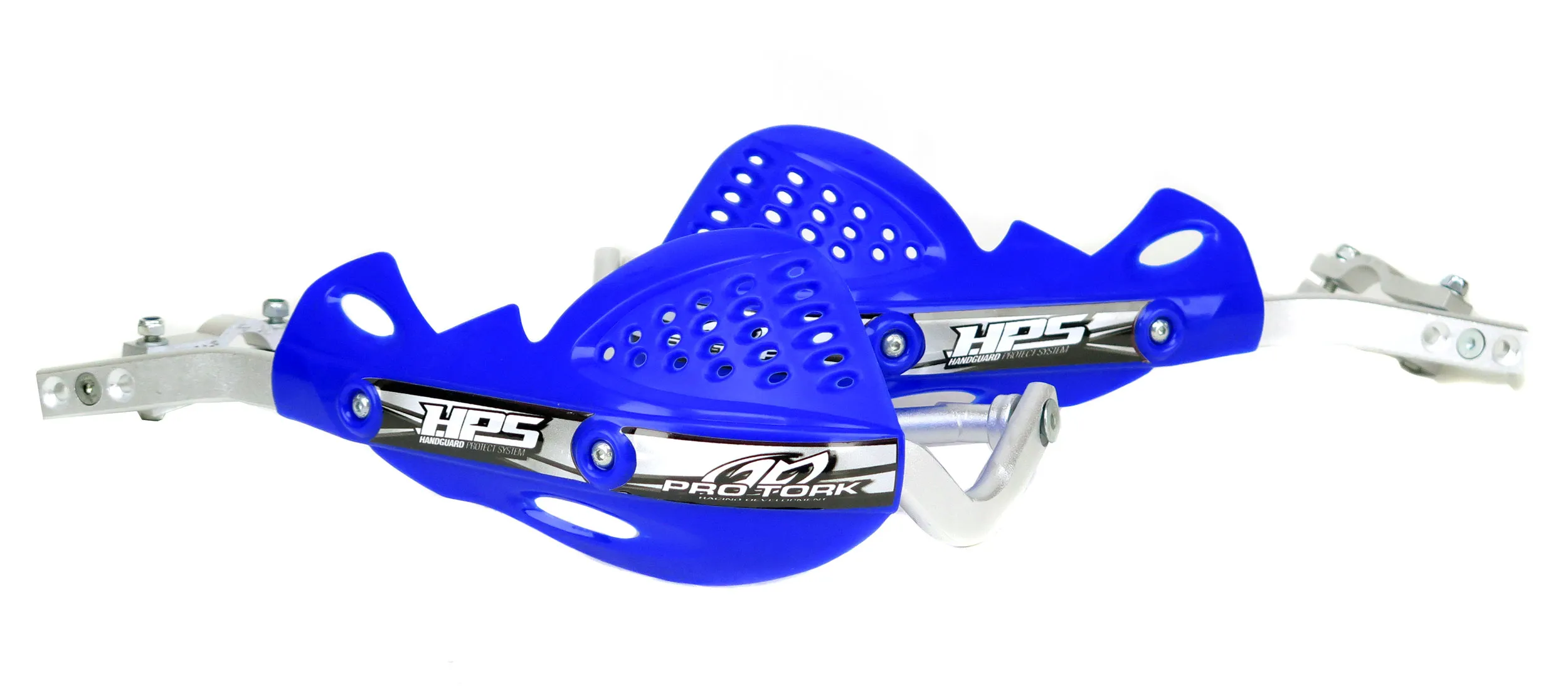 Protector De Manos Pro Tork Aluminio Hps Azul Phantom Motos