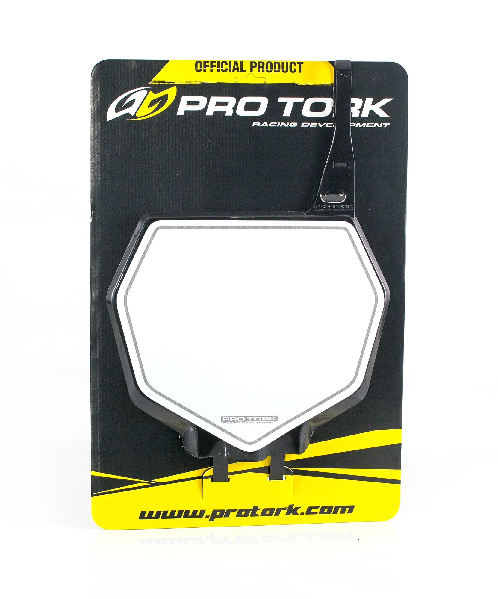Placa Porta Números Pro Tork Negro Phantom Motos